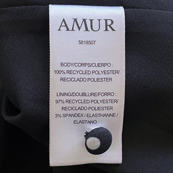 Amur NWT Dalilah Polka Dot Floral Mini Dress 0 - Picture 6 of 7